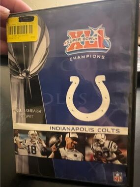 2007 DVD titled "Indianapolis Colts Super Bowl XLI: Champions"